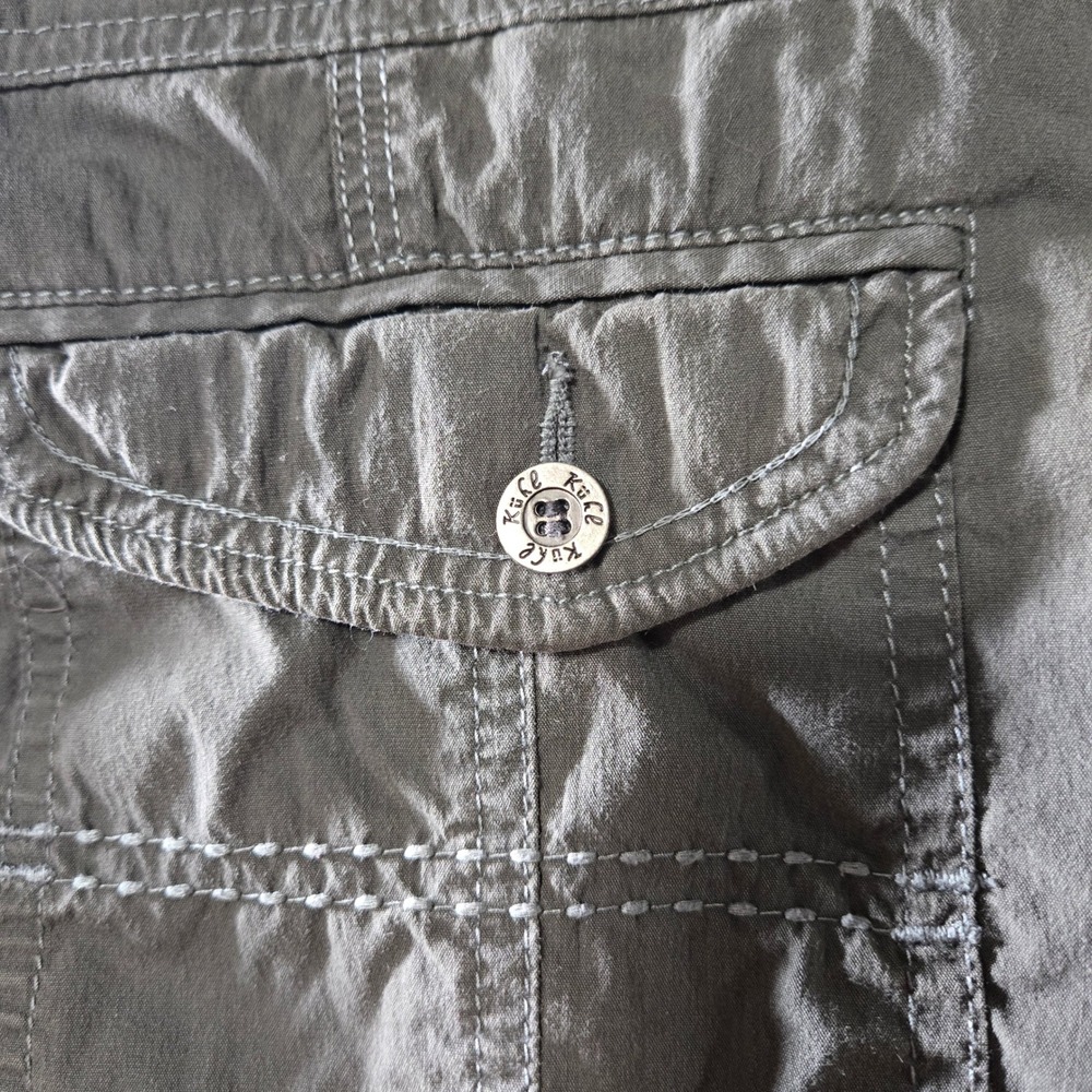 Kuhl Women Gray Cargo Skirt Size 10 Hiking Outdoor Utility Pocket Classic Fit - Picture 4 of 8